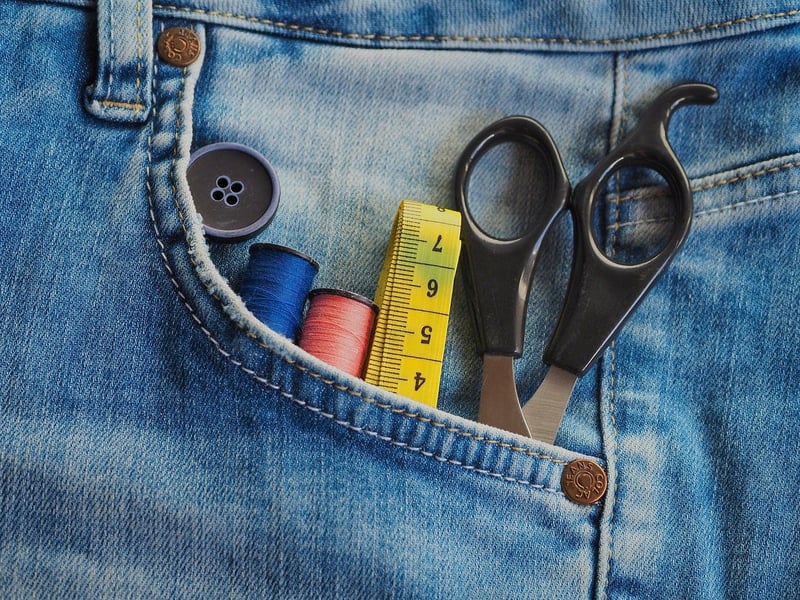 Upcycled Denim Jacket